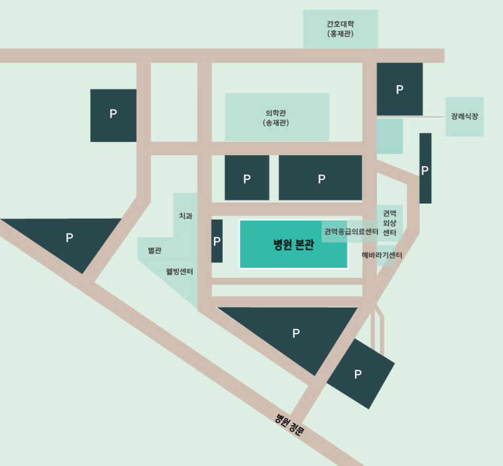 주차장 위치 이미지입니다.